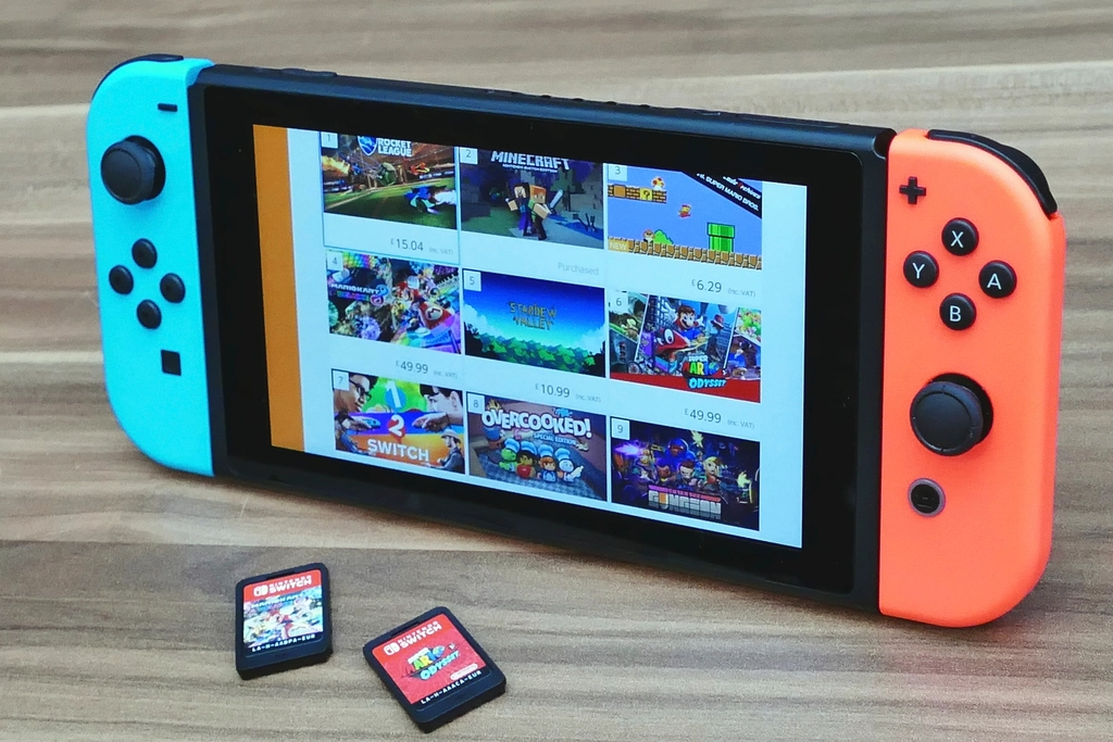 Nintendo Switch portable console, location